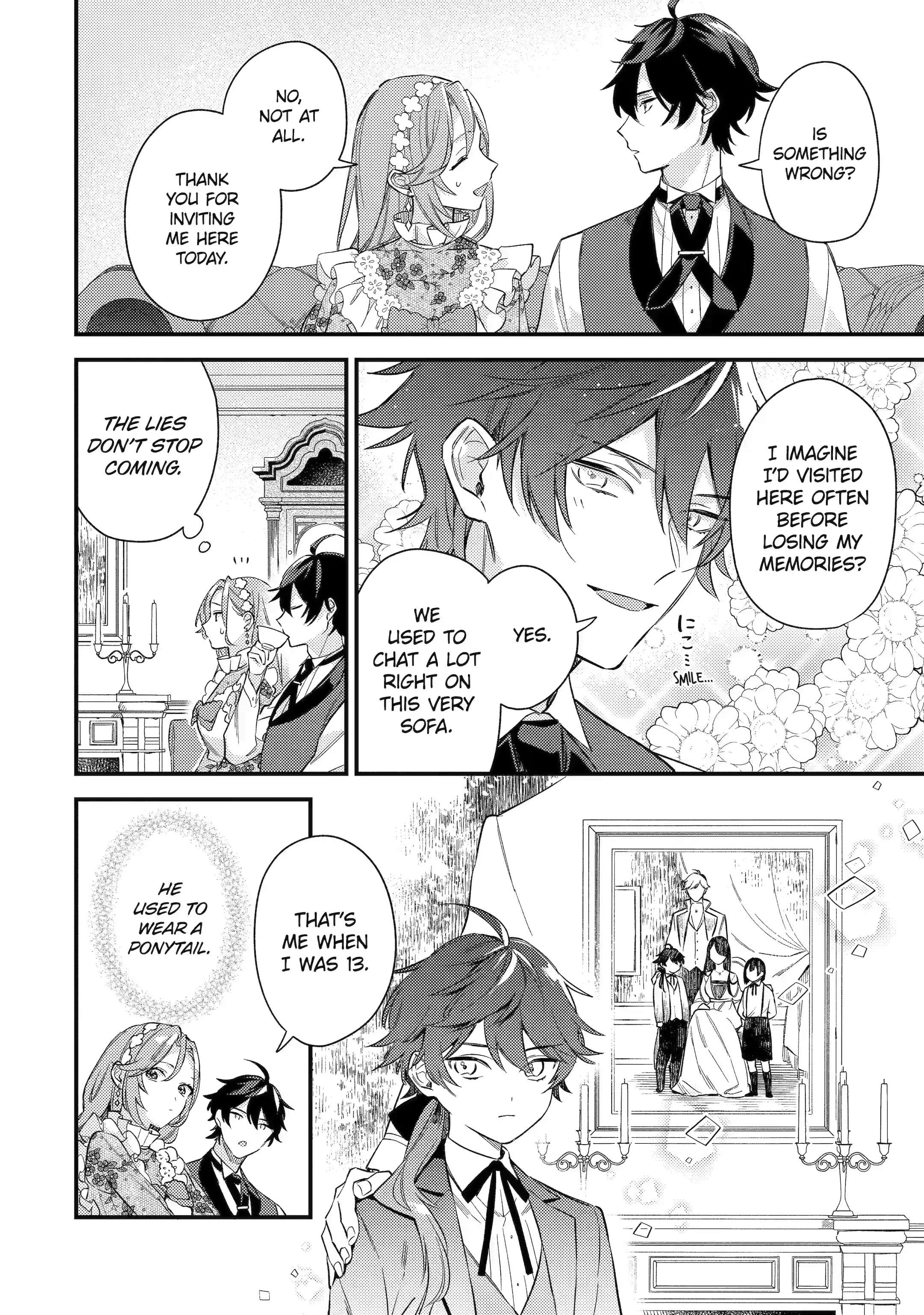 When I Faked Amnesia to Break off My Engagement, My Fiancé Casually Told Me a Ridiculous Lie - Chapter 2.1 page 8 - 