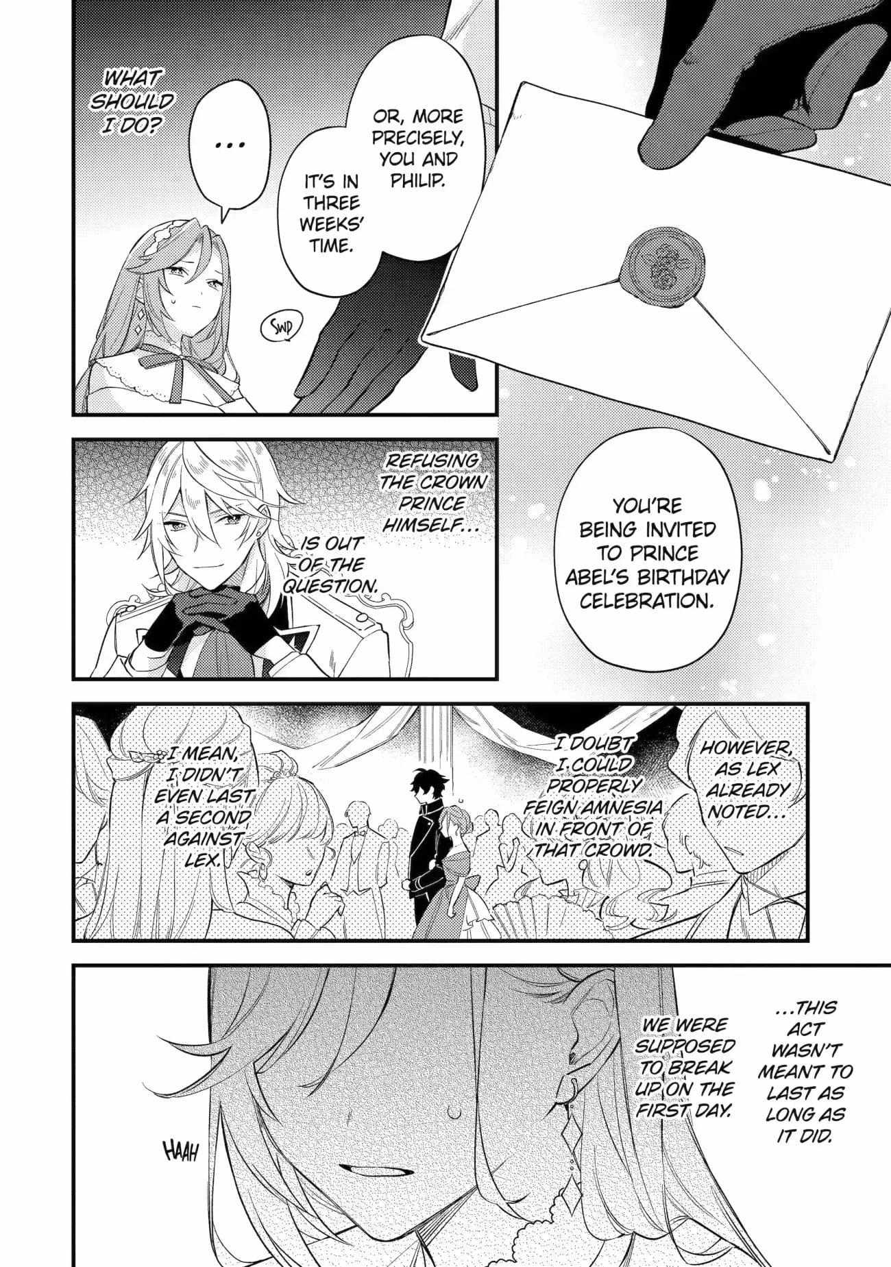 When I Faked Amnesia to Break off My Engagement, My Fiancé Casually Told Me a Ridiculous Lie - Chapter 3.2 page 4 - 