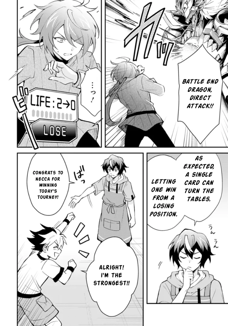 When I Reincarnated Into a World Doomed by Card Games and Opened a Card Shop, Everyone Thought I Was the Protagonist of the Last Story Chapter 1 page 13 - 