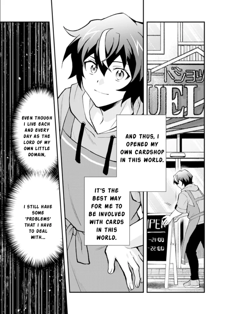 When I Reincarnated Into a World Doomed by Card Games and Opened a Card Shop, Everyone Thought I Was the Protagonist of the Last Story Chapter 1 page 3 - 