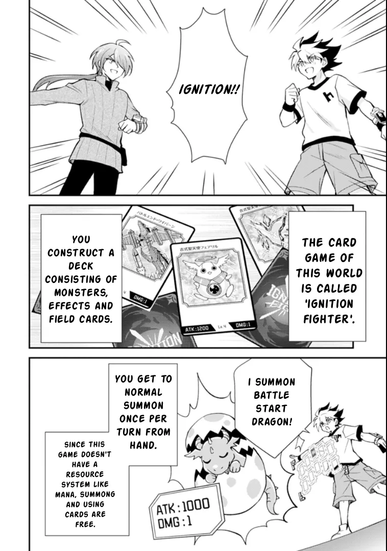 When I Reincarnated Into a World Doomed by Card Games and Opened a Card Shop, Everyone Thought I Was the Protagonist of the Last Story Chapter 1 page 7 - 