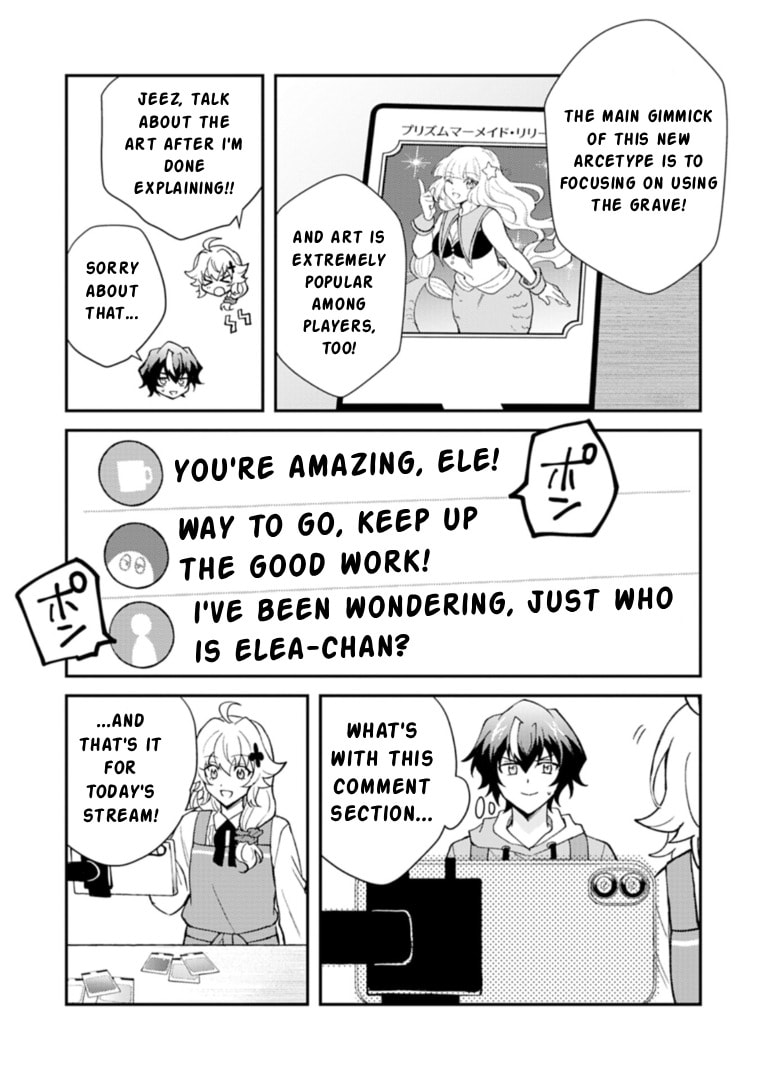When I Reincarnated Into a World Doomed by Card Games and Opened a Card Shop, Everyone Thought I Was the Protagonist of the Last Story Chapter 4.1 page 9 - 