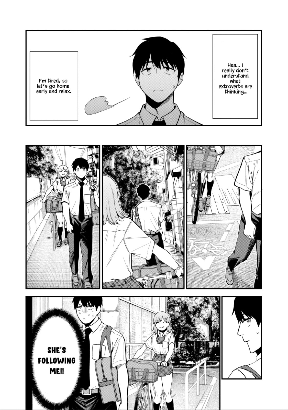 When I Repaired a Gal’s Bicycle, She Became Attached to Me Chapter 1 page 35 - 