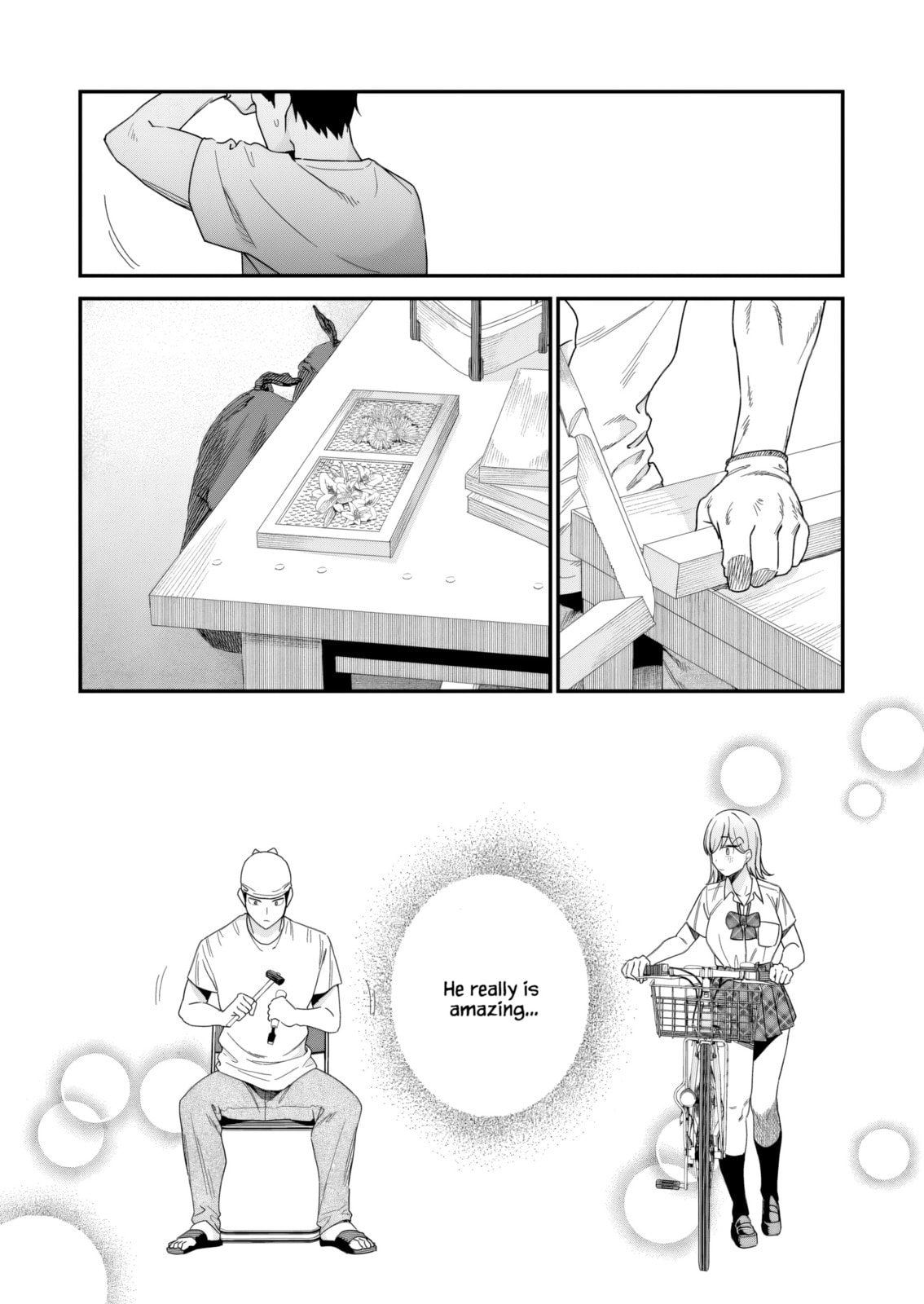 When I Repaired a Gal’s Bicycle, She Became Attached to Me Chapter 2 page 27 - 