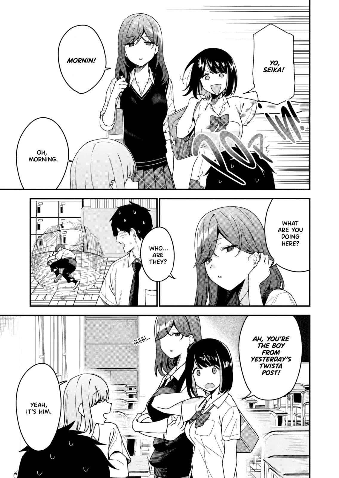 When I Repaired a Gal’s Bicycle, She Became Attached to Me Chapter 2 page 8 - 