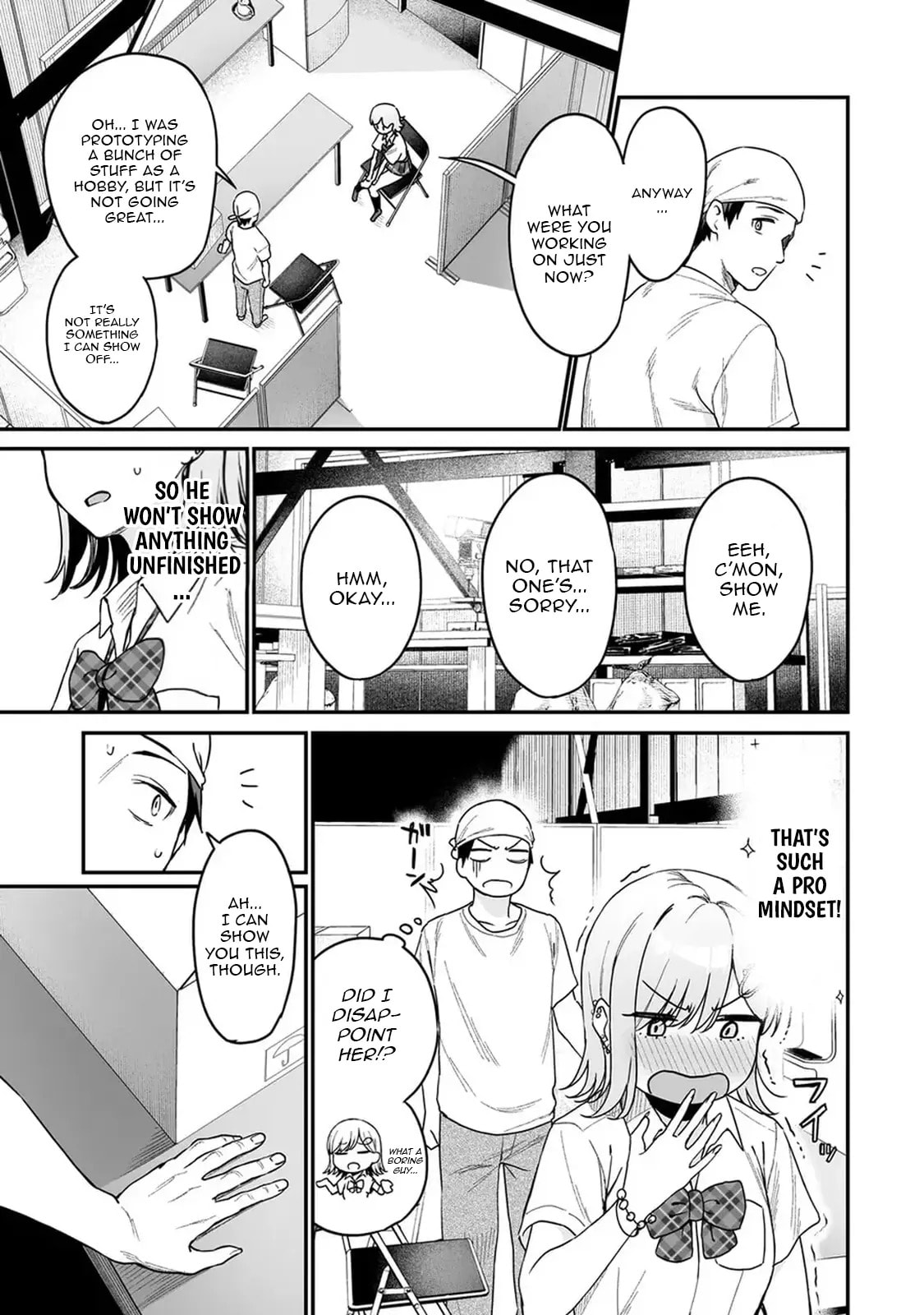 When I Repaired a Gal’s Bicycle, She Became Attached to Me Chapter 3.1 page 11 - 