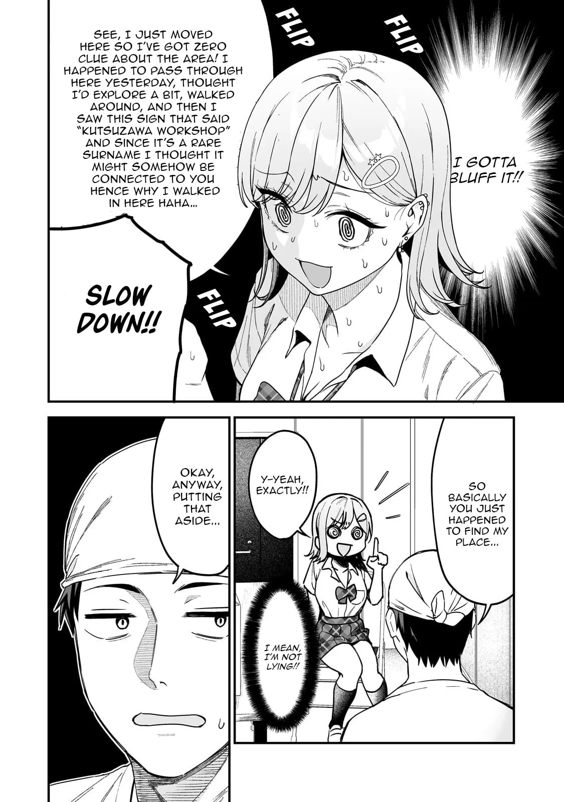 When I Repaired a Gal’s Bicycle, She Became Attached to Me Chapter 3.1 page 4 - 