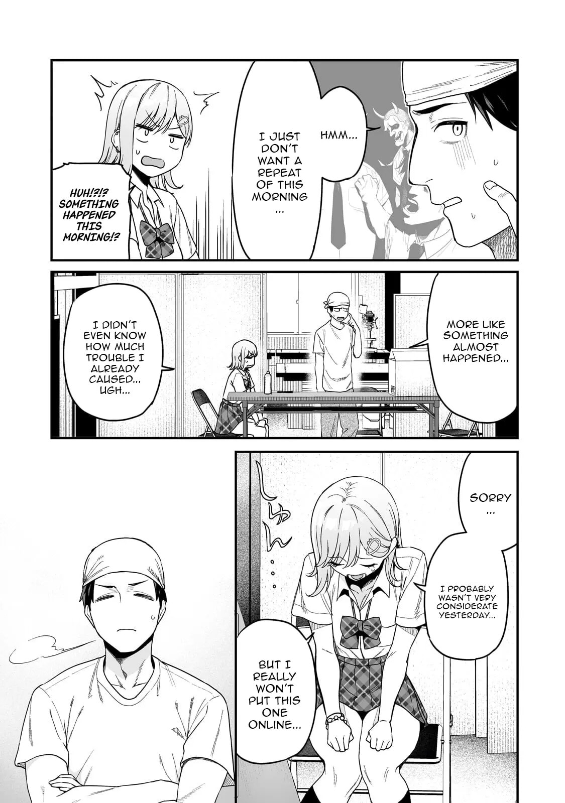 When I Repaired a Gal’s Bicycle, She Became Attached to Me Chapter 3.1 page 9 - 