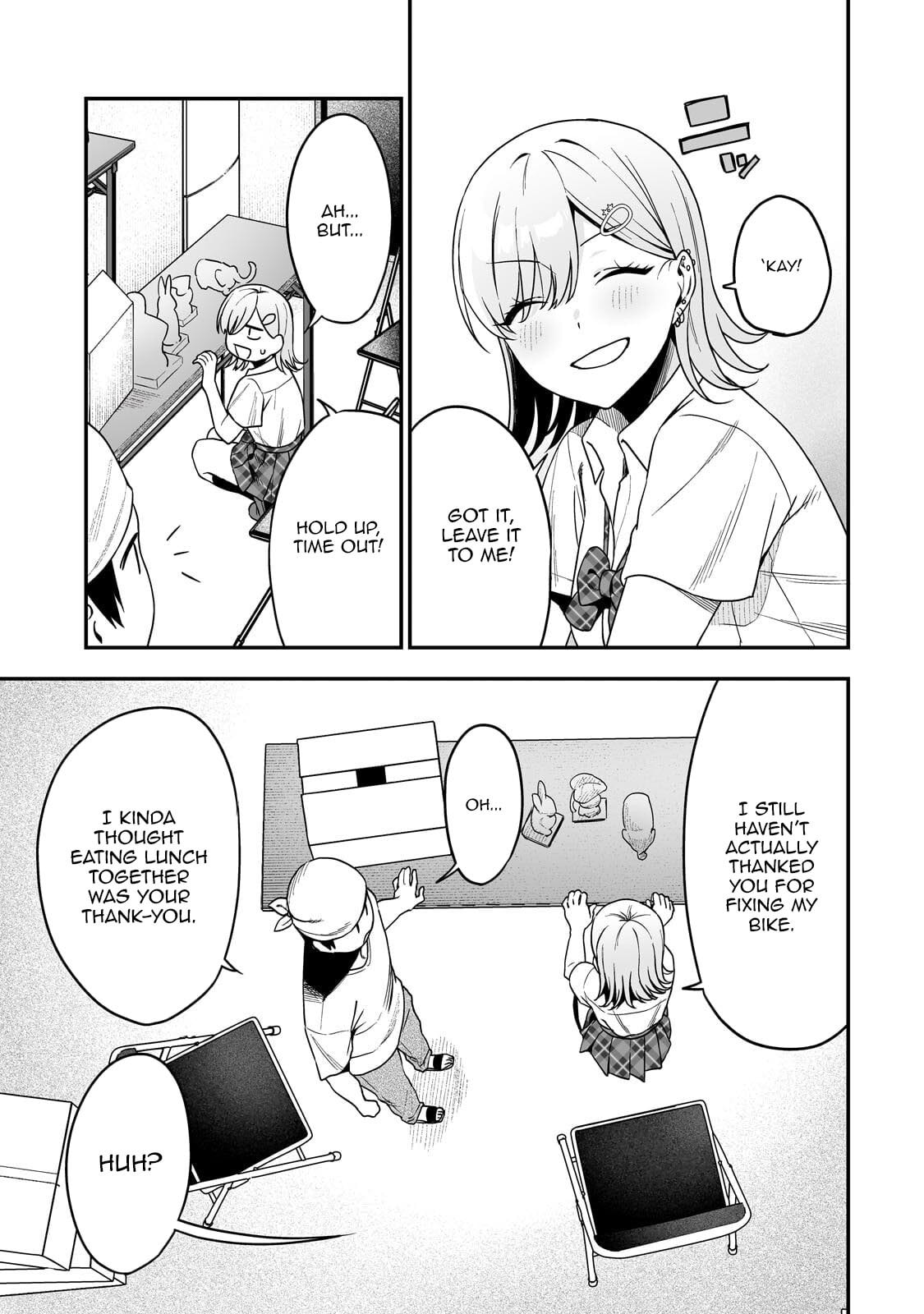 When I Repaired a Gal’s Bicycle, She Became Attached to Me Chapter 3.2 page 6 - 