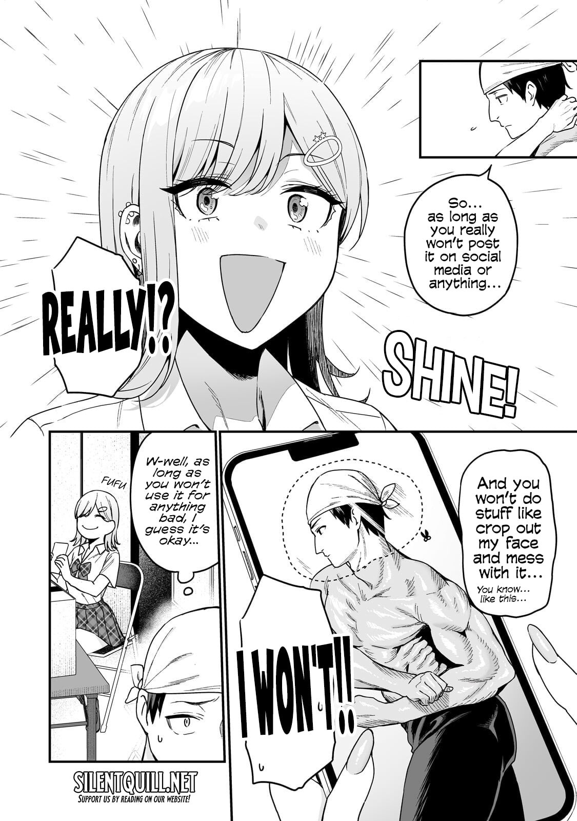 When I Repaired a Gal’s Bicycle, She Became Attached to Me Chapter 3 page 12 - 