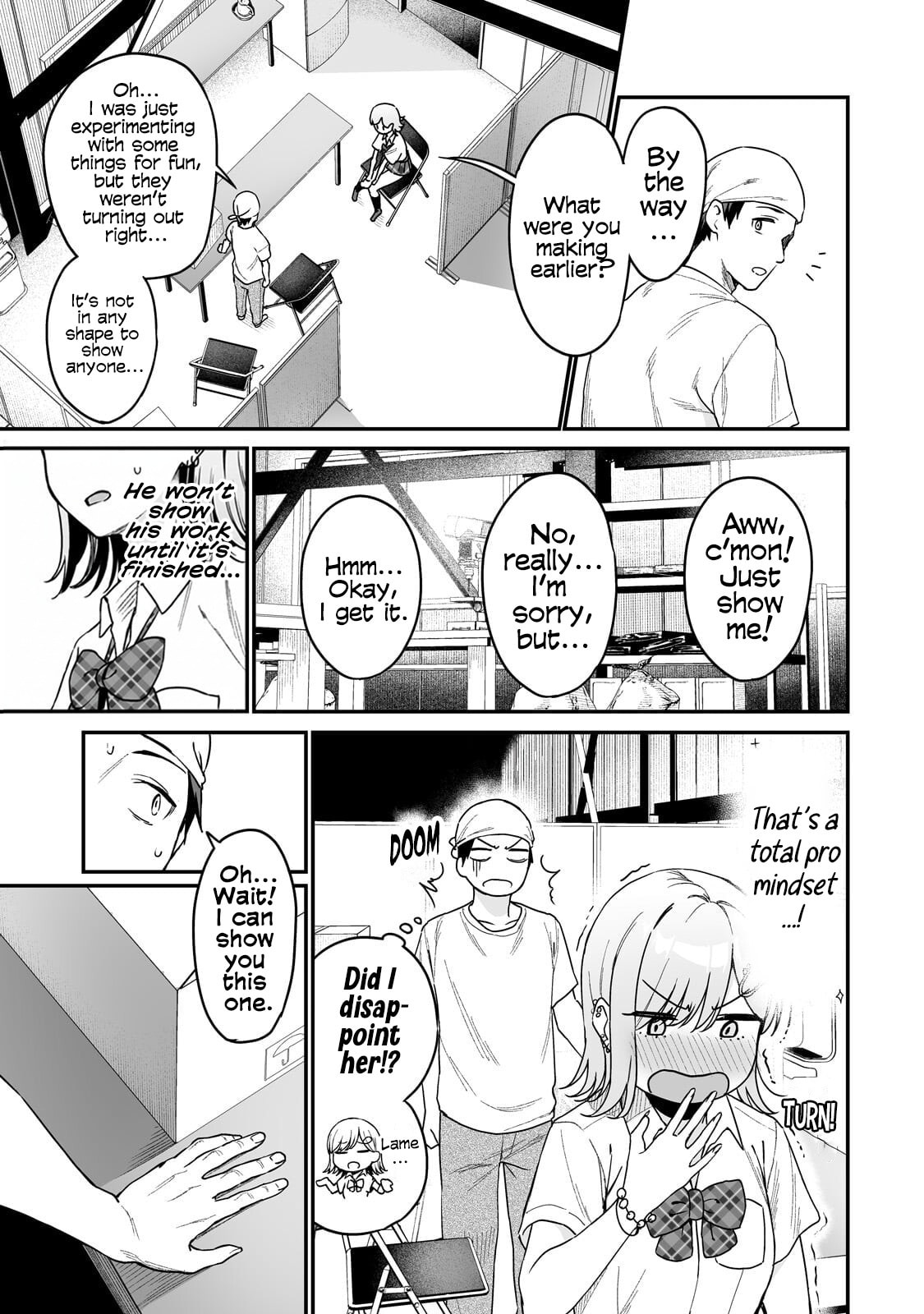 When I Repaired a Gal’s Bicycle, She Became Attached to Me Chapter 3 page 13 - 