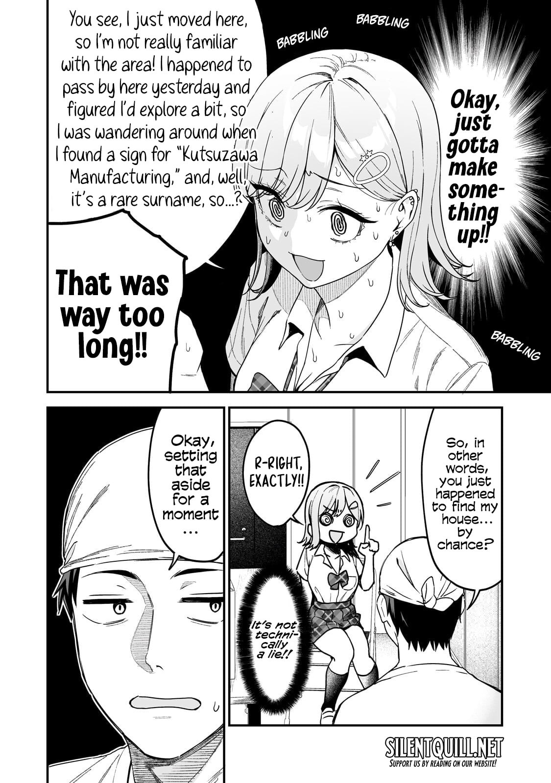 When I Repaired a Gal’s Bicycle, She Became Attached to Me Chapter 3 page 6 - 