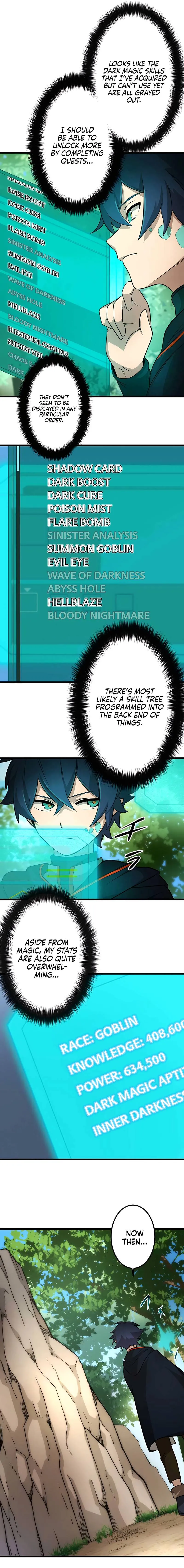 When Reincarnated, I Was a SSS Class Goblin Chapter 2 page 21 - 