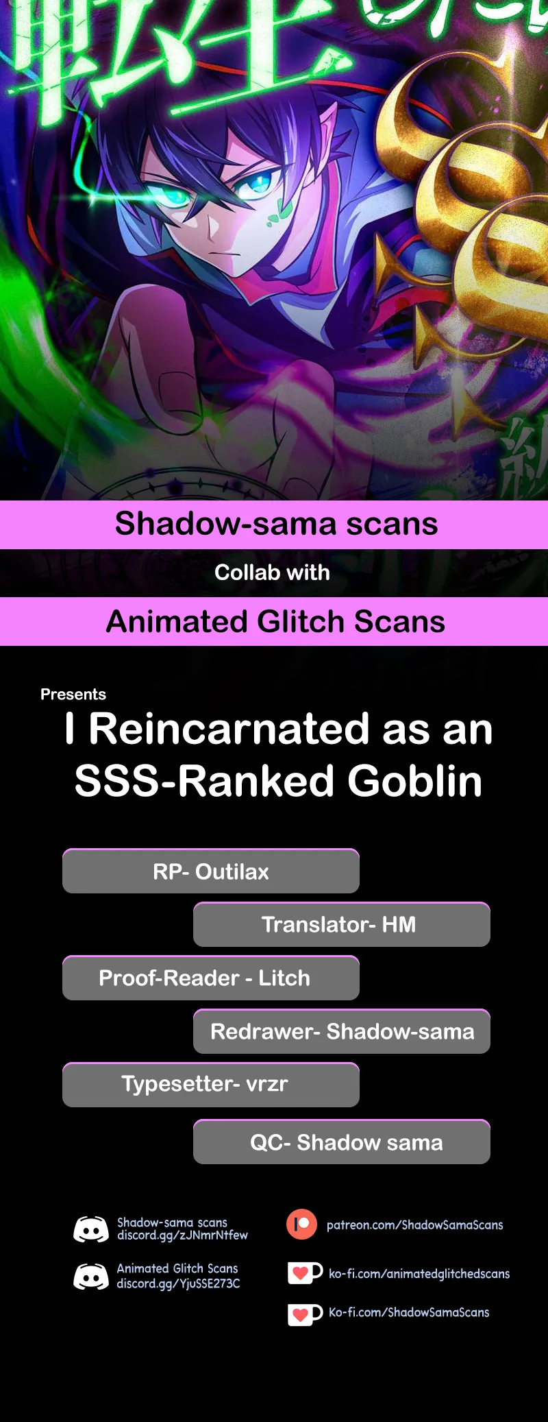 When Reincarnated, I Was a SSS Class Goblin Chapter 28 page 1 - 