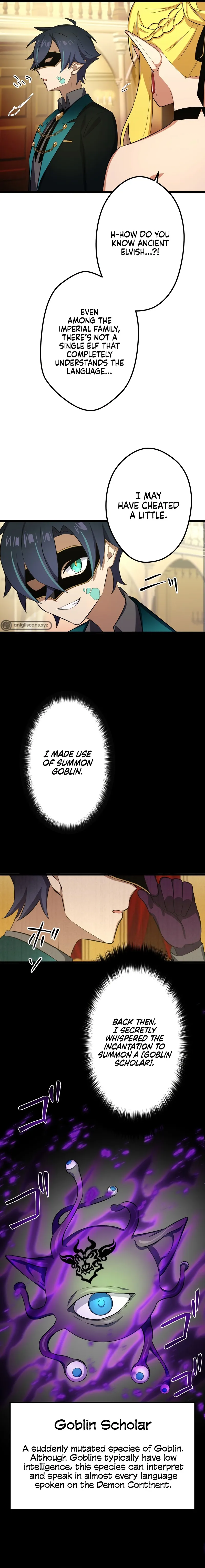When Reincarnated, I Was a SSS Class Goblin Chapter 37 page 9 - 