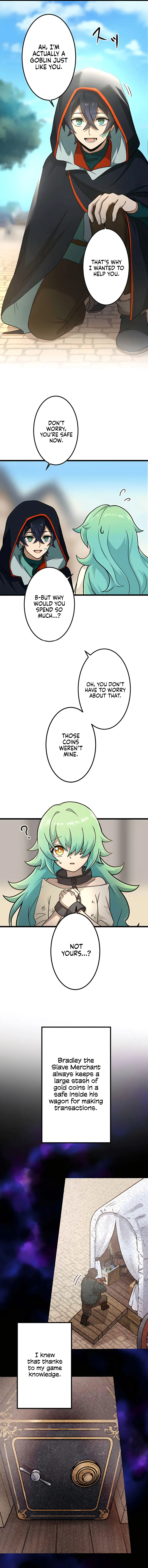 When Reincarnated, I Was a SSS Class Goblin Chapter 4 page 4 - 