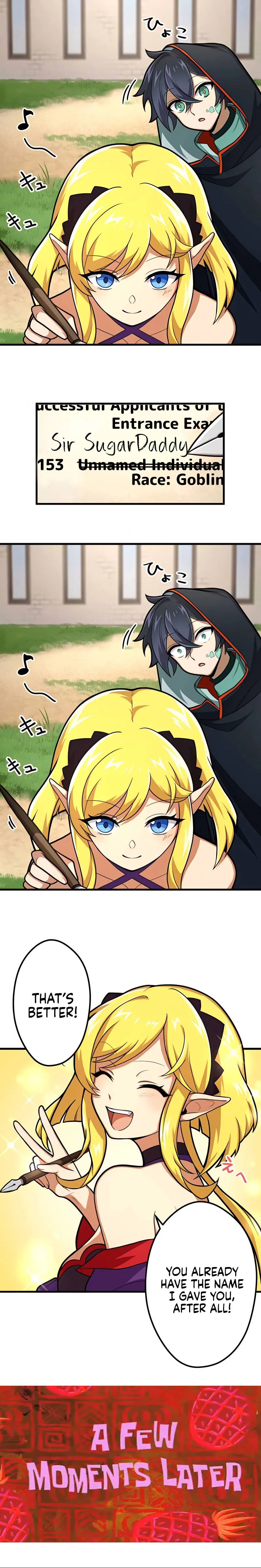 When Reincarnated, I Was a SSS Class Goblin Chapter 7 page 15 - 