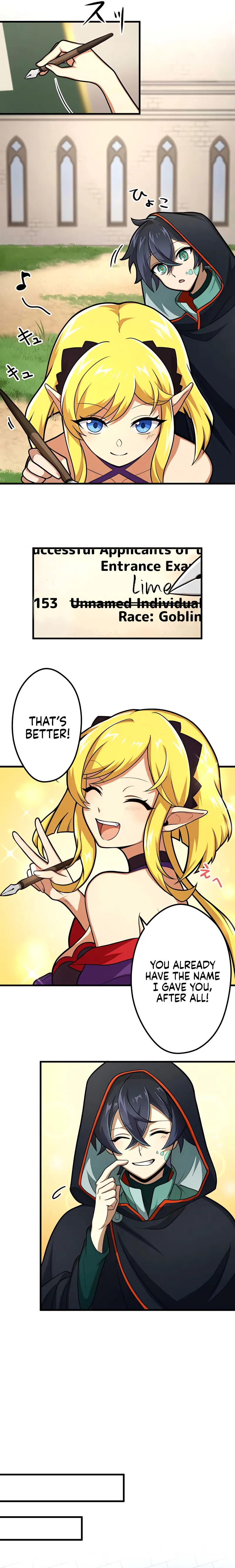 When Reincarnated, I Was a SSS Class Goblin Chapter 7 page 9 - 