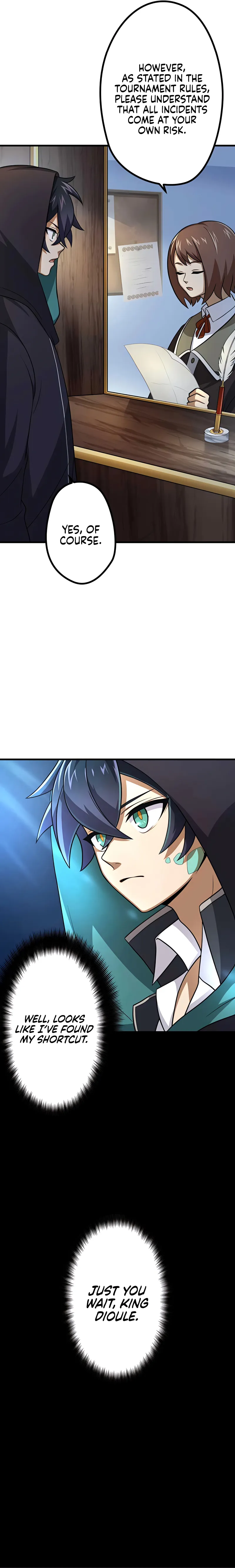When Reincarnated, I Was a SSS Class Goblin Chapter 8 page 13 - 