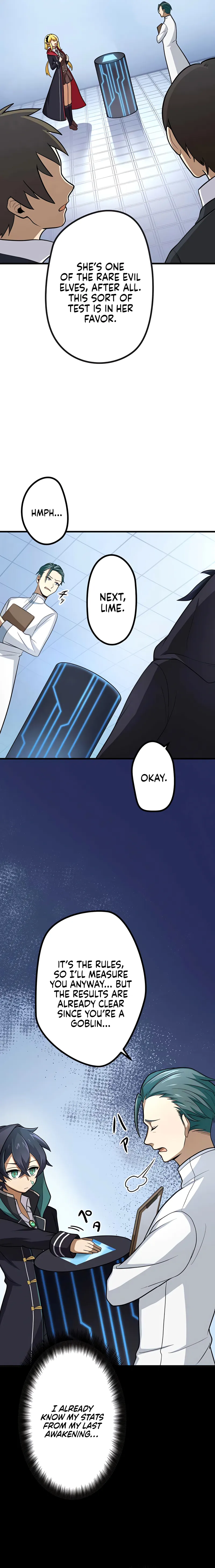 When Reincarnated, I Was a SSS Class Goblin Chapter 8 page 3 - 