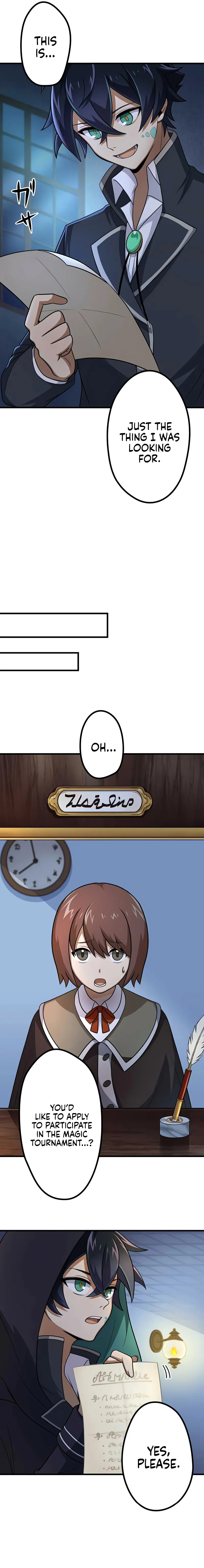 When Reincarnated, I Was a SSS Class Goblin Chapter 8 page 9 - 