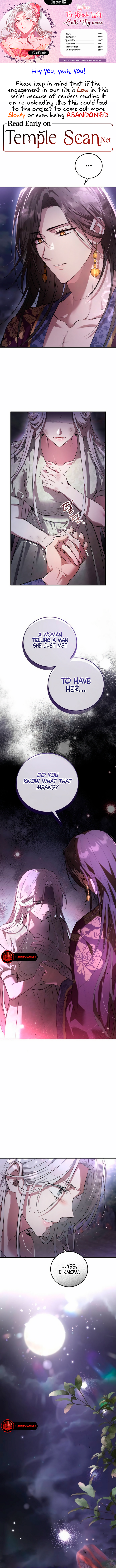 When The Black Wolf Calls My name Chapter 3 page 1 - 
