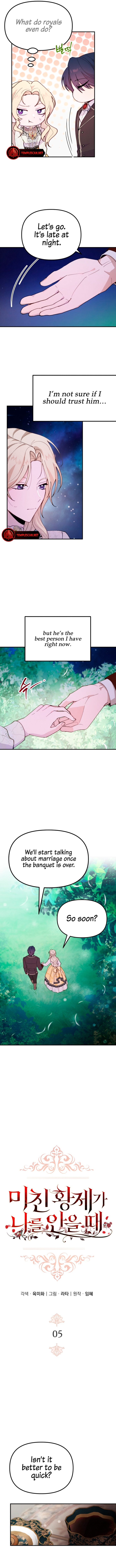 When The Crazy Emperor Embraces Me Chapter 5 page 4 - 