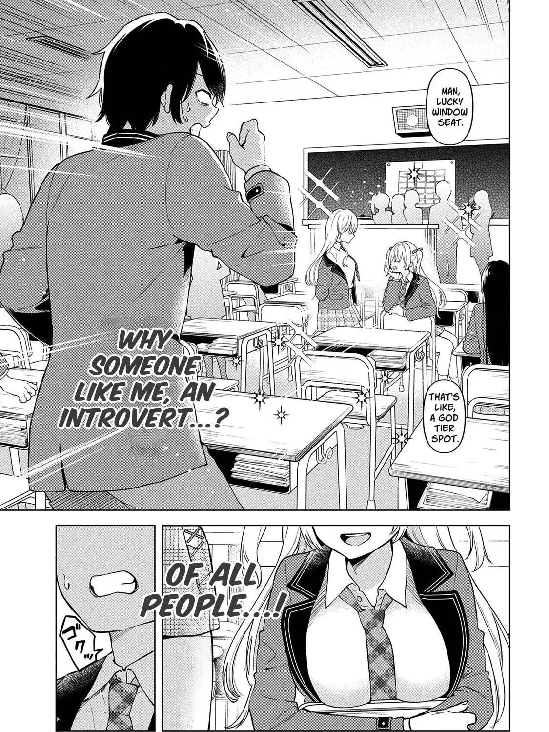 When the Introverted Me Got Surrounded by S-Tier Beauties After a Seat Change, a Secret Relationship Began Chapter 1 page 17 - 