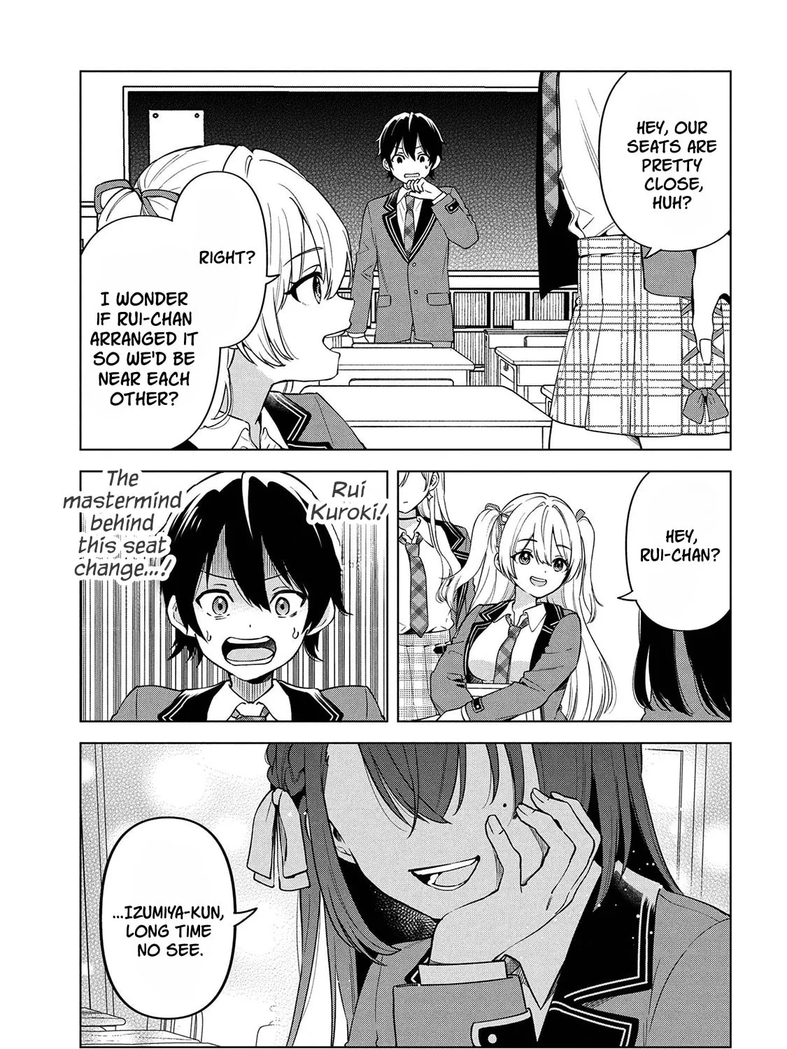 When the Introverted Me Got Surrounded by S-Tier Beauties After a Seat Change, a Secret Relationship Began Chapter 1 page 27 - 