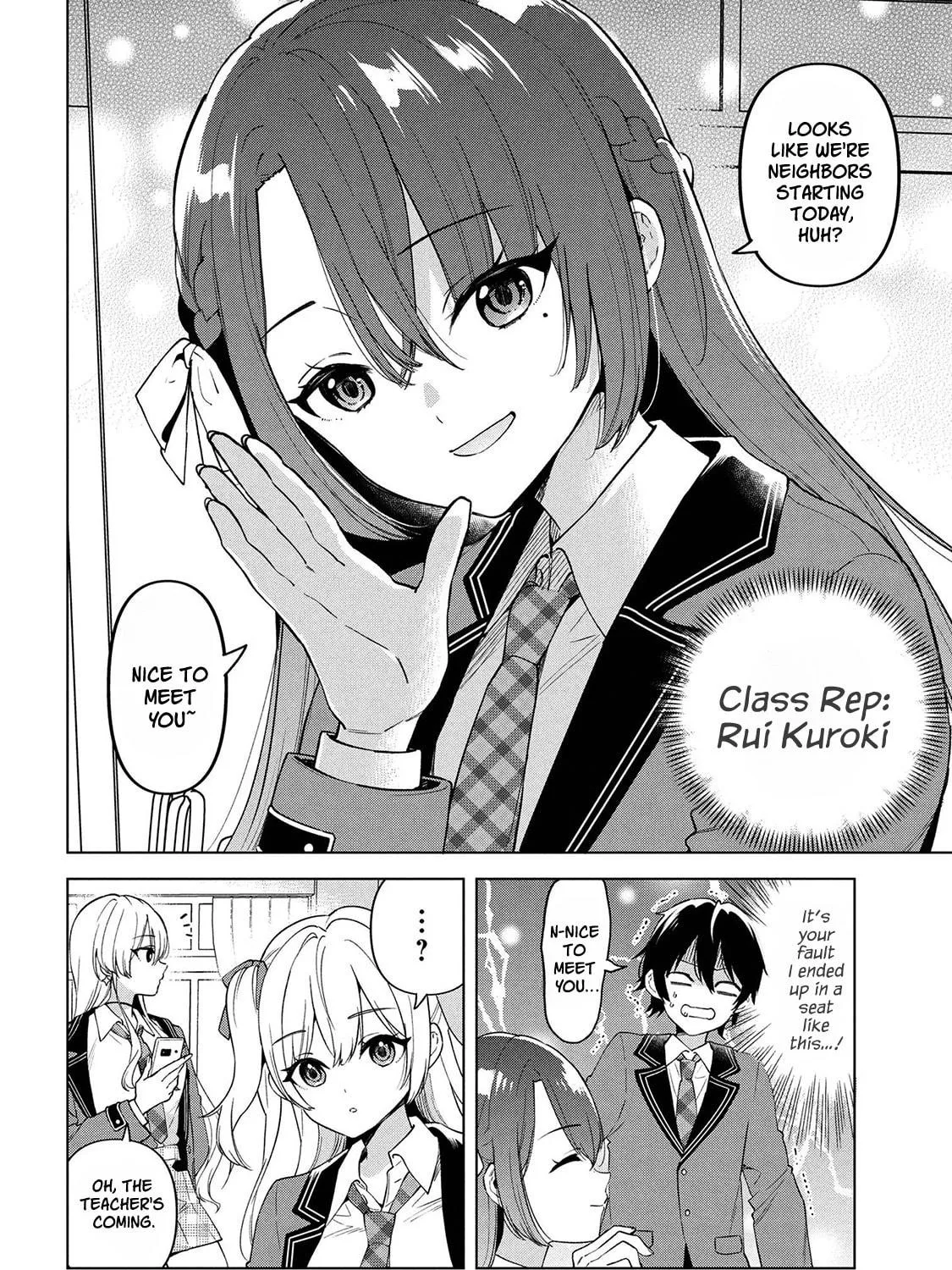 When the Introverted Me Got Surrounded by S-Tier Beauties After a Seat Change, a Secret Relationship Began Chapter 1 page 29 - 