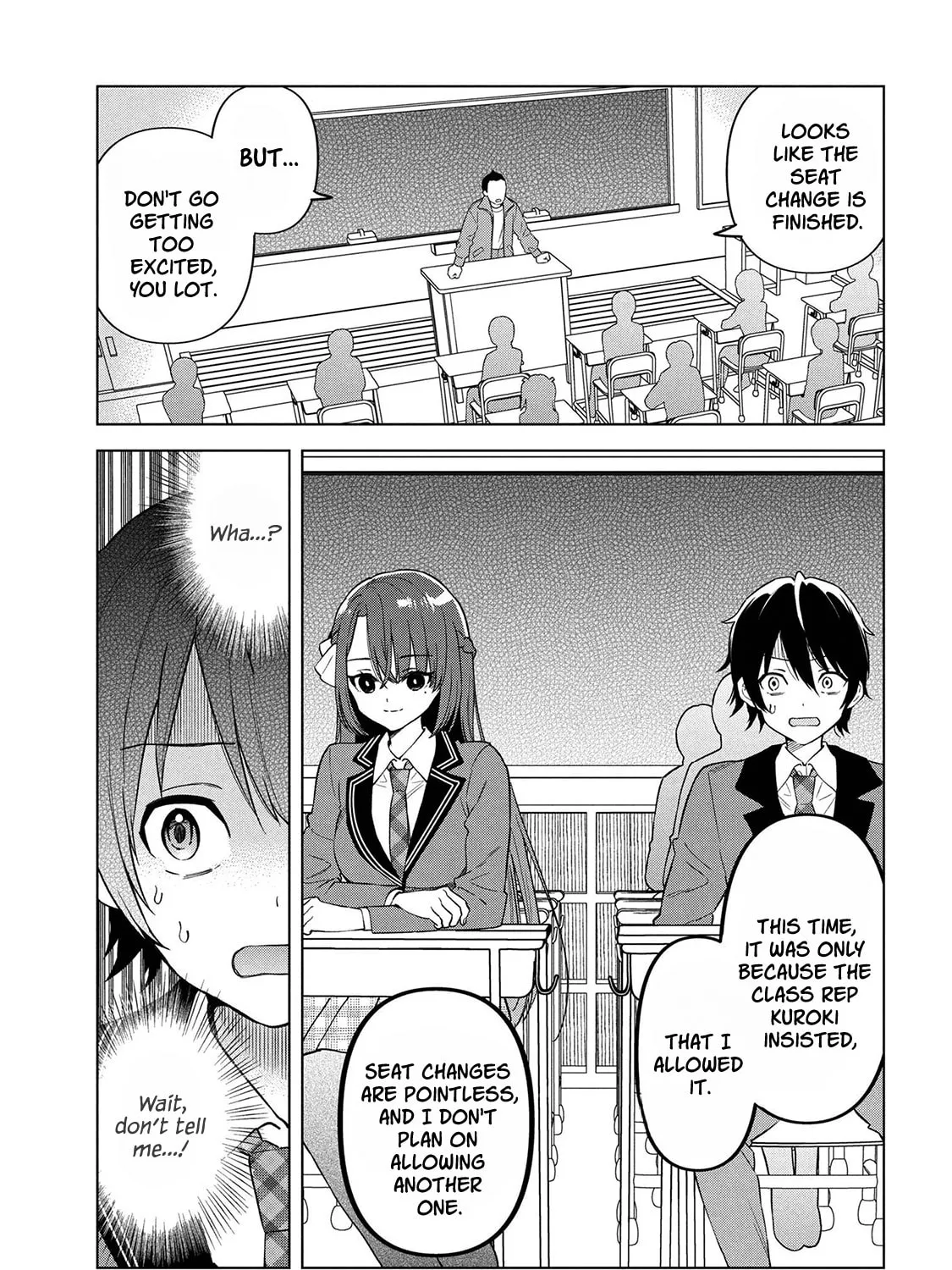 When the Introverted Me Got Surrounded by S-Tier Beauties After a Seat Change, a Secret Relationship Began Chapter 1 page 31 - 