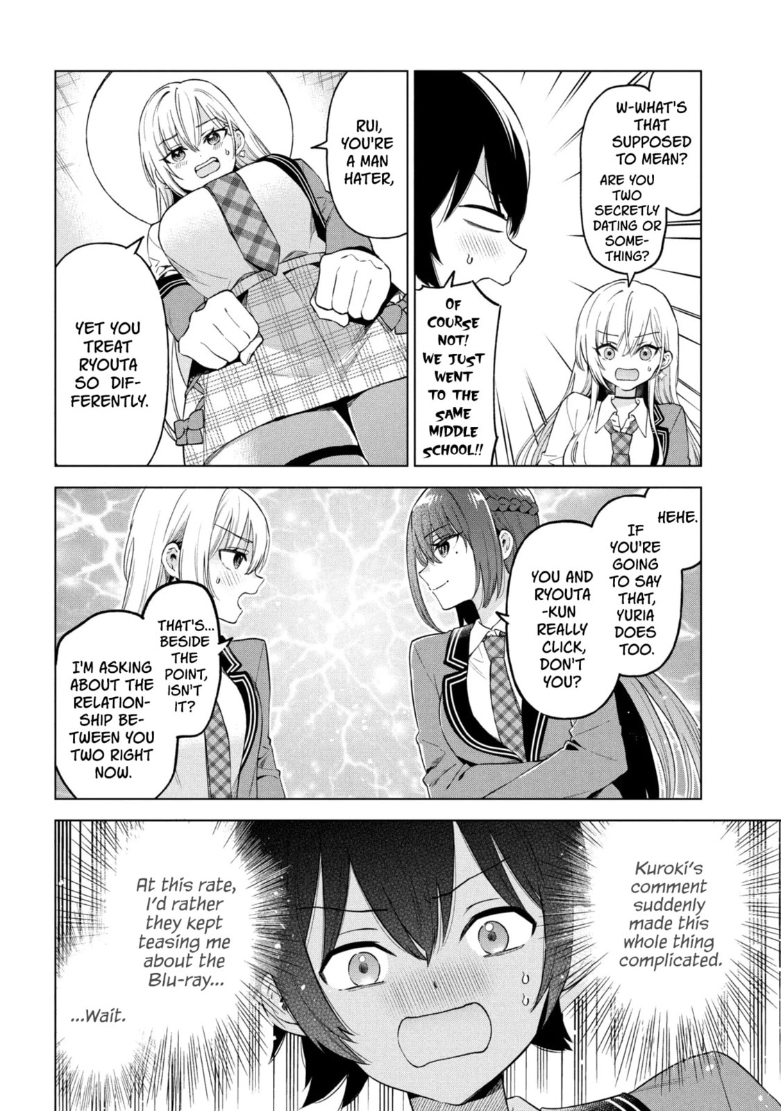 When the Introverted Me Got Surrounded by S-Tier Beauties After a Seat Change, a Secret Relationship Began Chapter 10 page 15 - 
