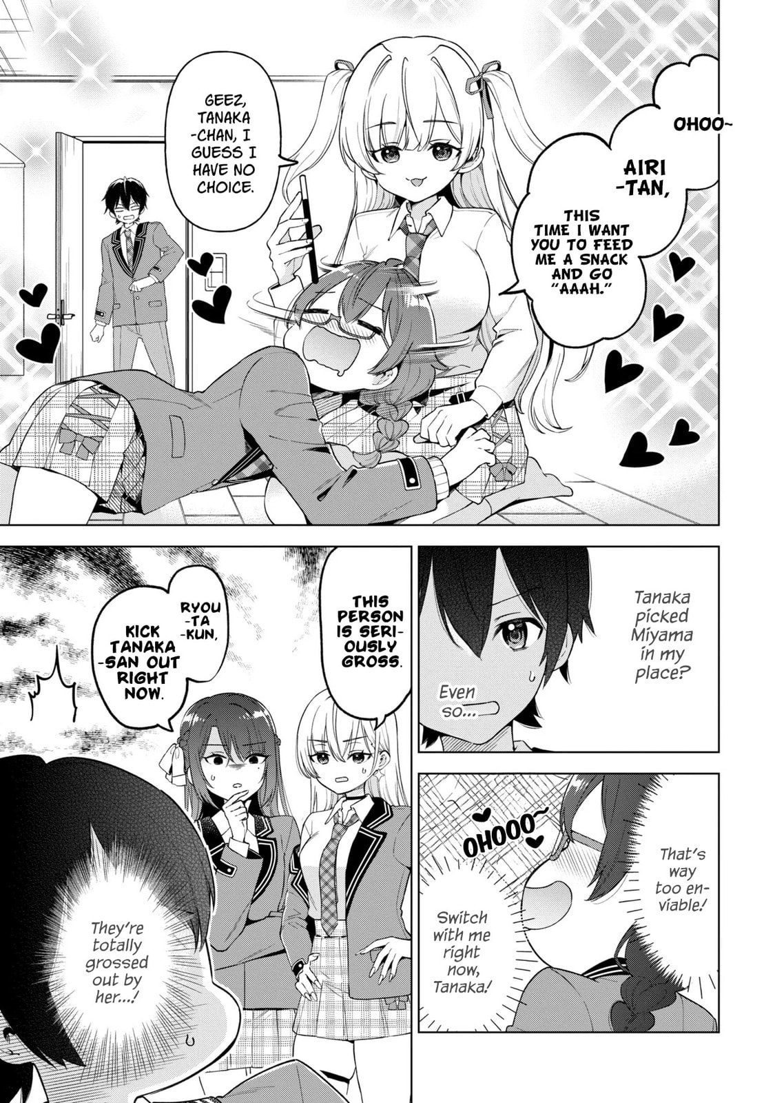 When the Introverted Me Got Surrounded by S-Tier Beauties After a Seat Change, a Secret Relationship Began Chapter 11 page 5 - 