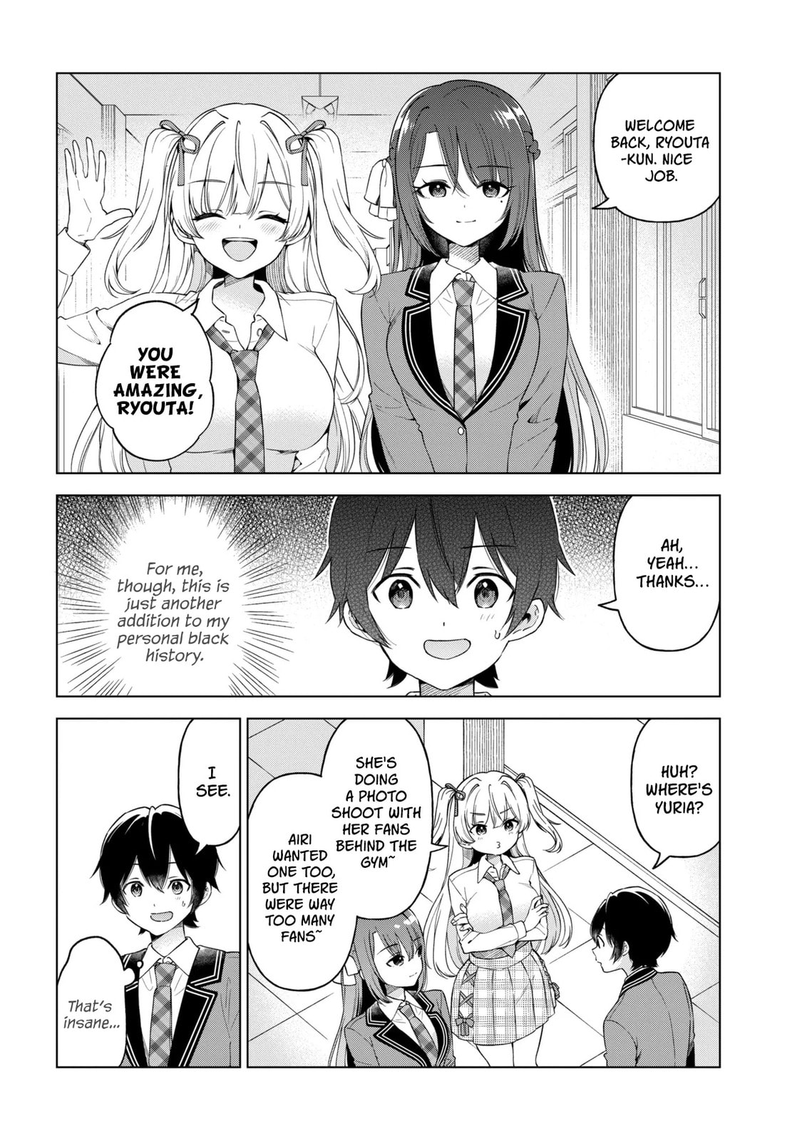 When the Introverted Me Got Surrounded by S-Tier Beauties After a Seat Change, a Secret Relationship Began Chapter 12 page 16 - 