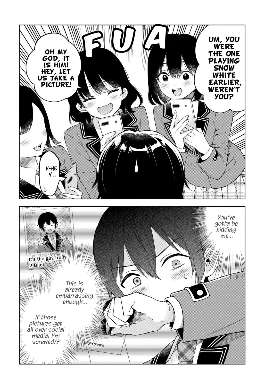 When the Introverted Me Got Surrounded by S-Tier Beauties After a Seat Change, a Secret Relationship Began Chapter 12 page 18 - 