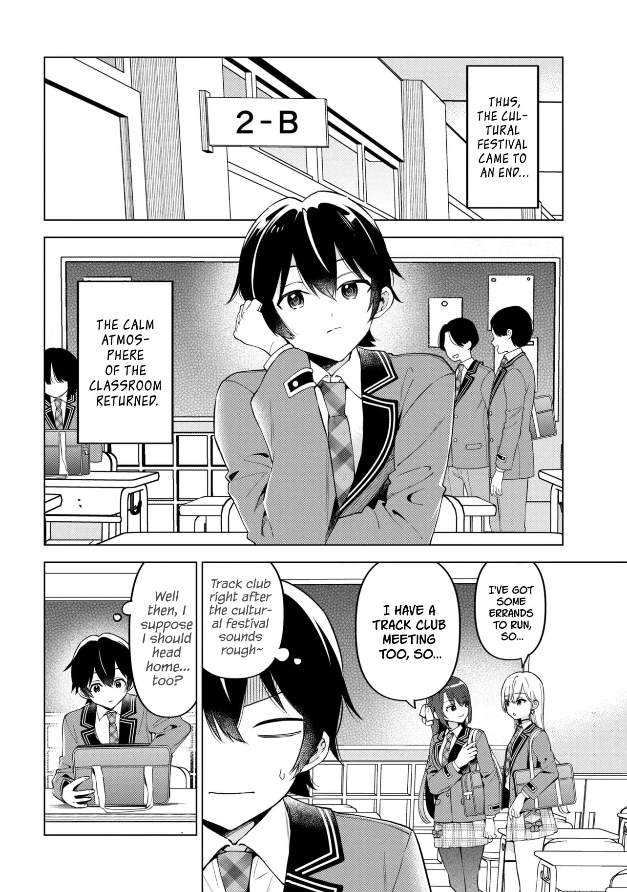 When the Introverted Me Got Surrounded by S-Tier Beauties After a Seat Change, a Secret Relationship Began Chapter 14 page 32 - 