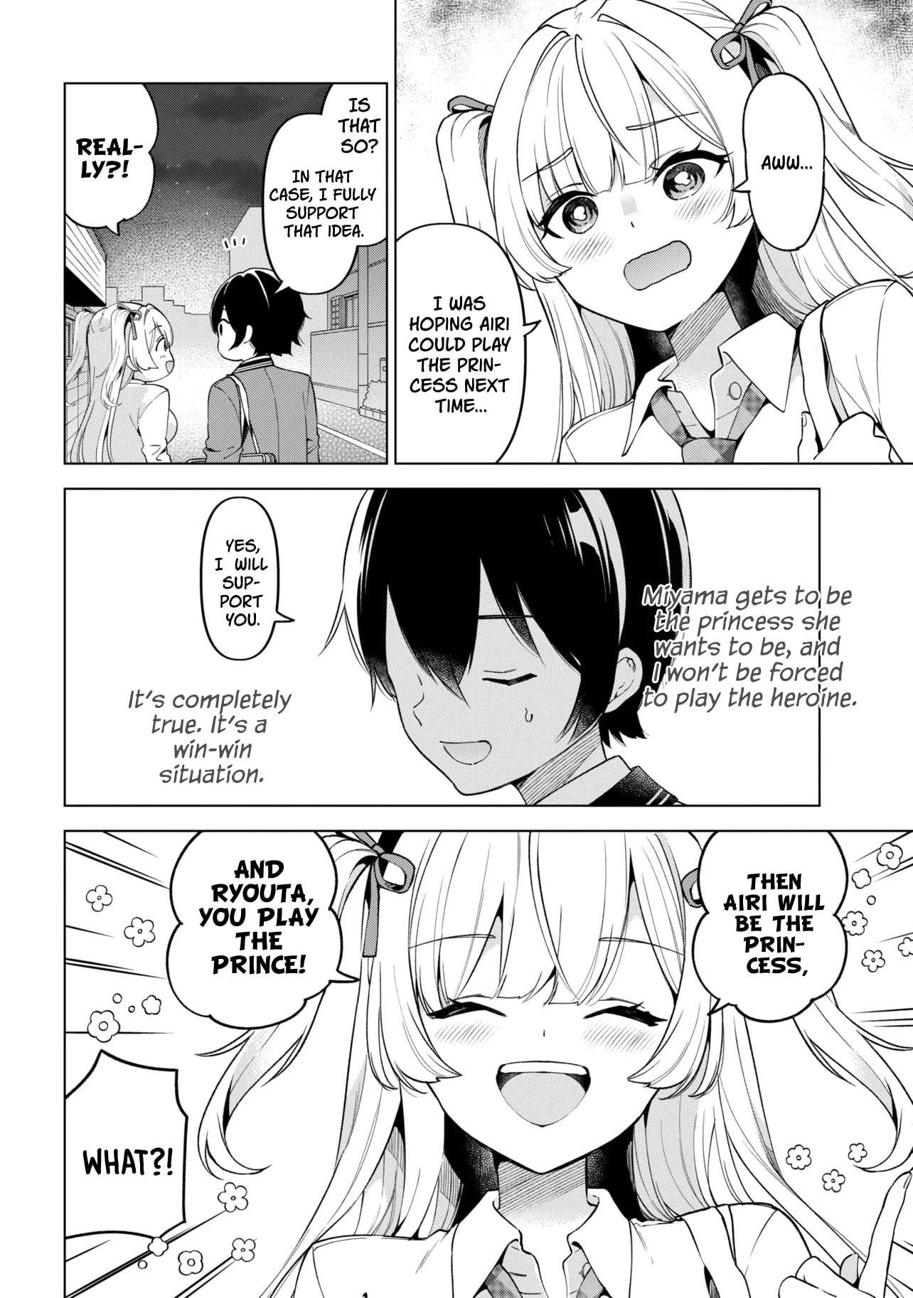 When the Introverted Me Got Surrounded by S-Tier Beauties After a Seat Change, a Secret Relationship Began Chapter 14 page 34 - 