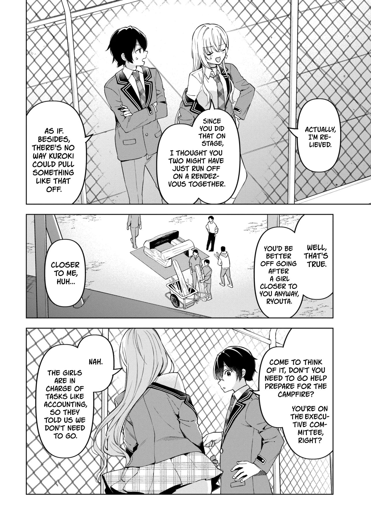 When the Introverted Me Got Surrounded by S-Tier Beauties After a Seat Change, a Secret Relationship Began Chapter 14 page 8 - 