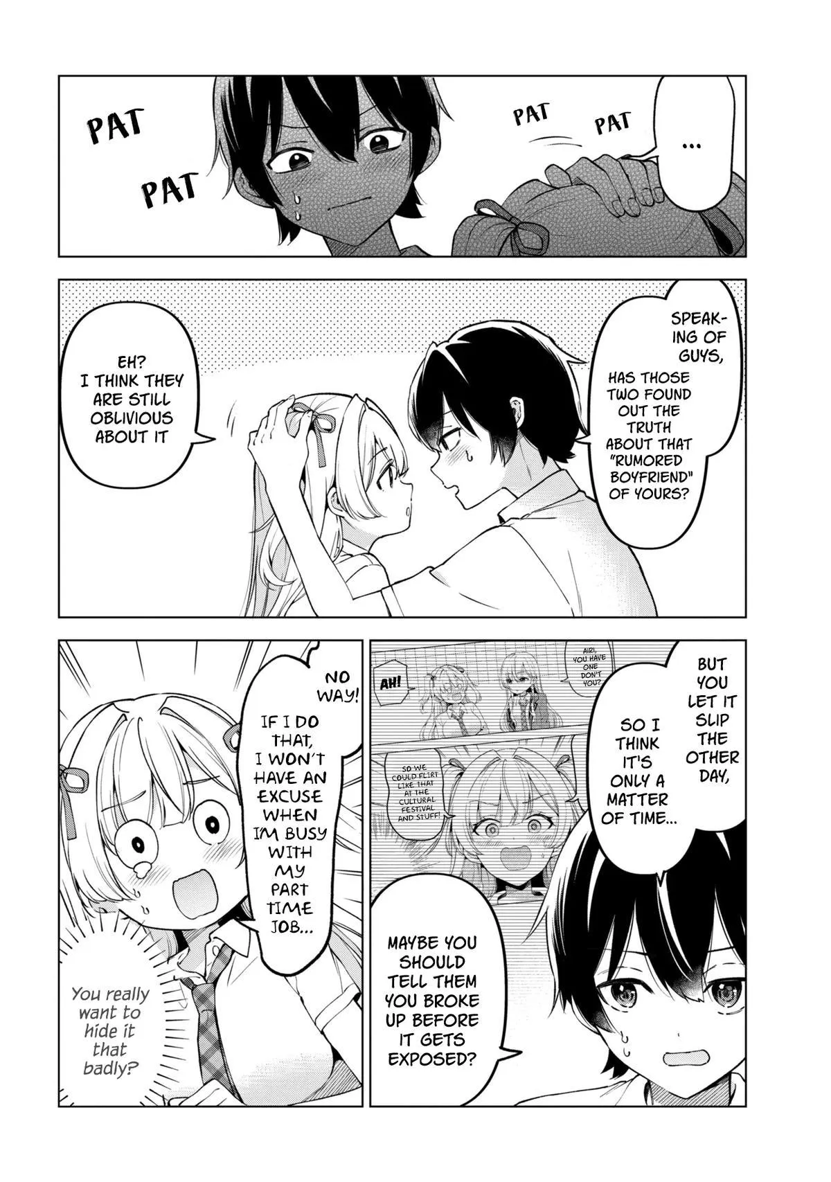 When the Introverted Me Got Surrounded by S-Tier Beauties After a Seat Change, a Secret Relationship Began Chapter 15 page 14 - 