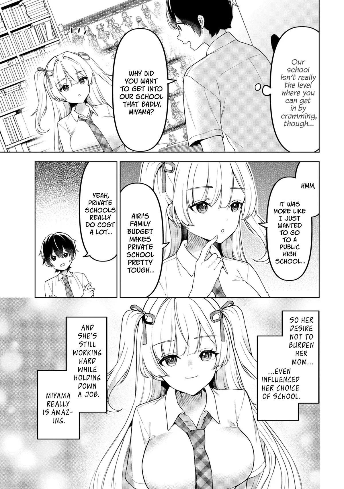 When the Introverted Me Got Surrounded by S-Tier Beauties After a Seat Change, a Secret Relationship Began Chapter 15 page 9 - 
