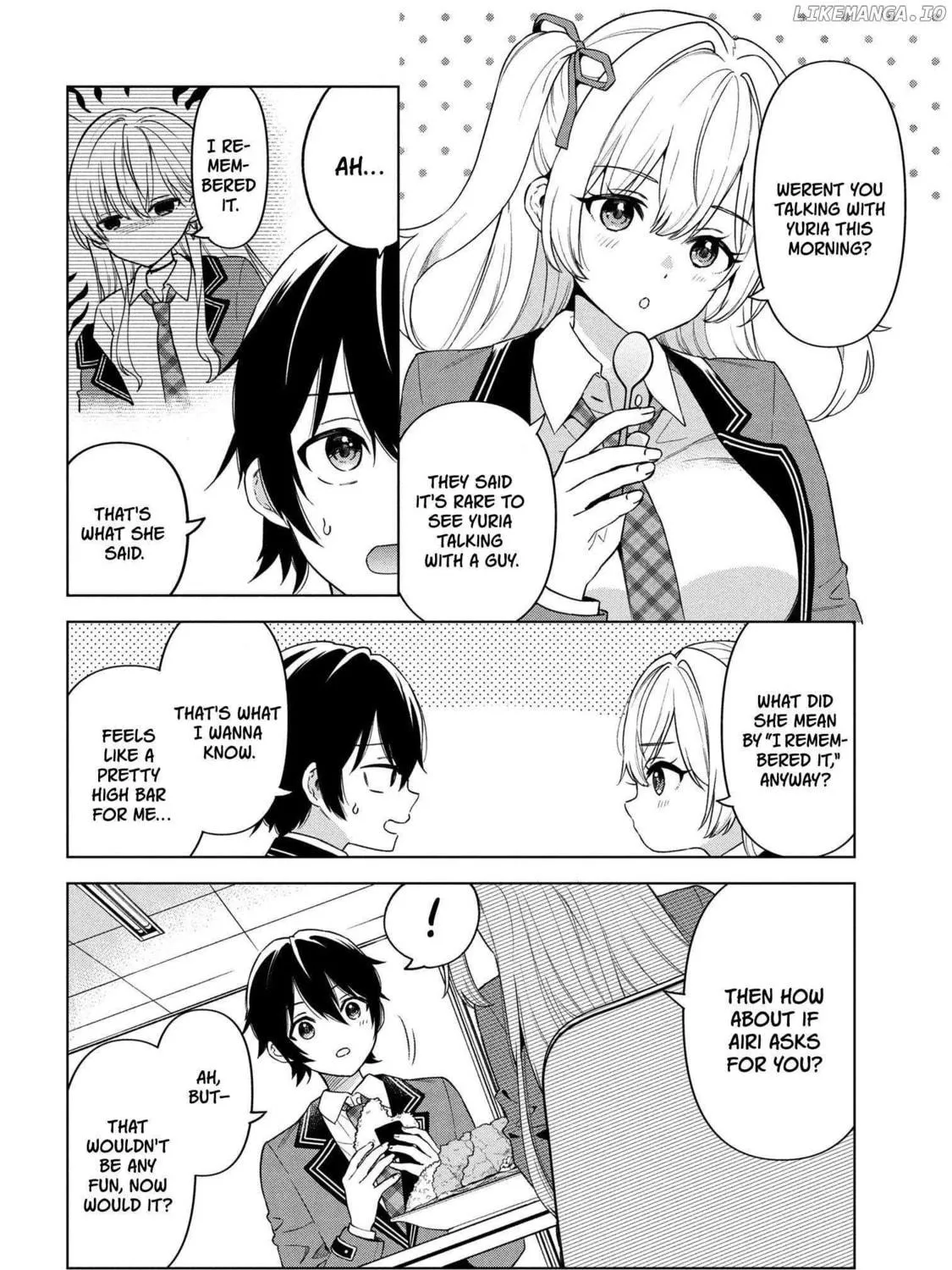 When the Introverted Me Got Surrounded by S-Tier Beauties After a Seat Change, a Secret Relationship Began Chapter 2 page 11 - 