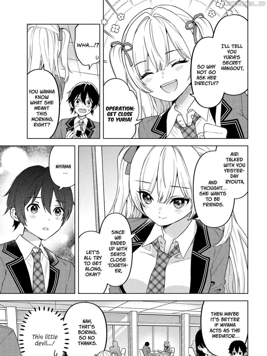 When the Introverted Me Got Surrounded by S-Tier Beauties After a Seat Change, a Secret Relationship Began Chapter 2 page 13 - 