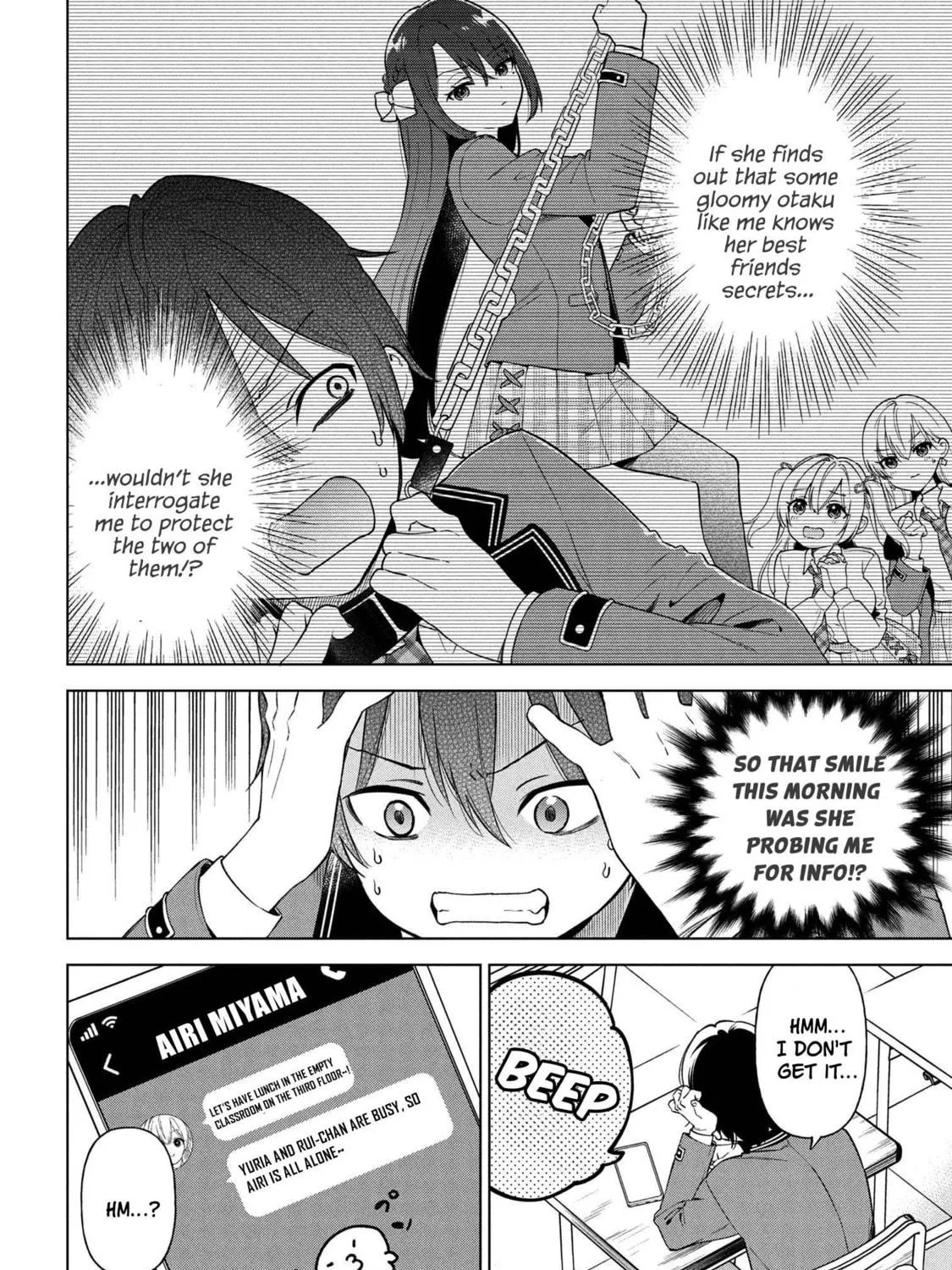 When the Introverted Me Got Surrounded by S-Tier Beauties After a Seat Change, a Secret Relationship Began Chapter 3 page 11 - 