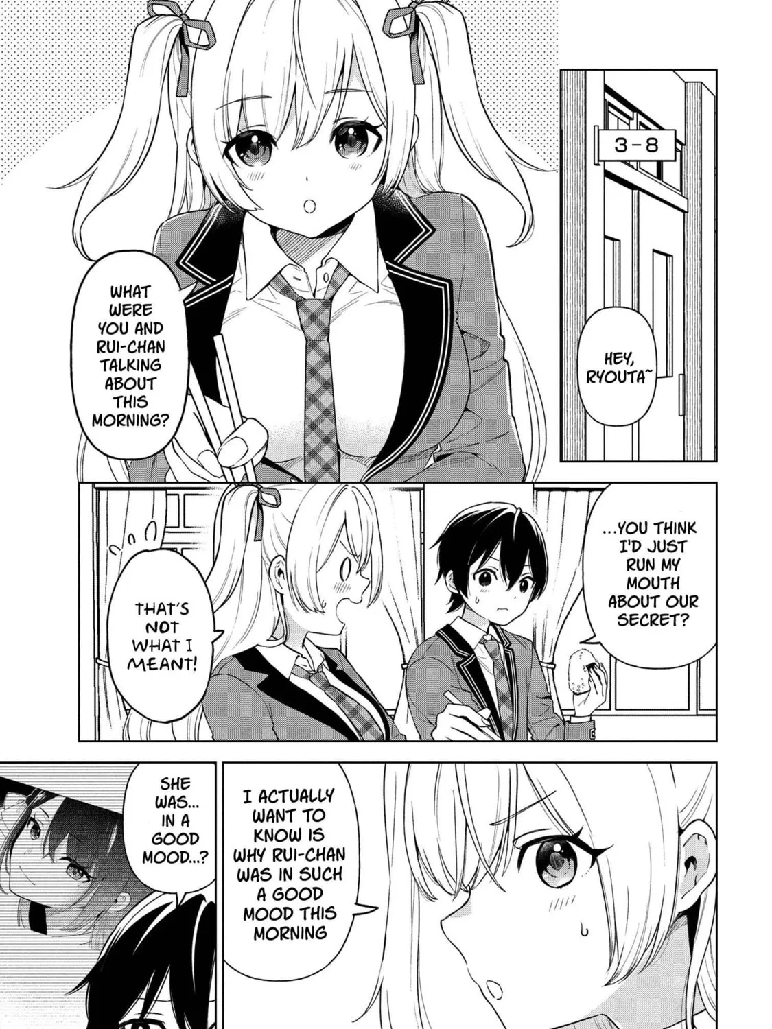 When the Introverted Me Got Surrounded by S-Tier Beauties After a Seat Change, a Secret Relationship Began Chapter 3 page 13 - 