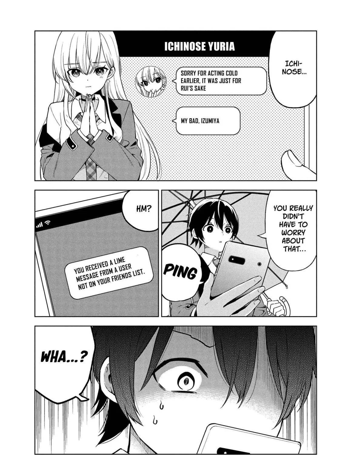 When the Introverted Me Got Surrounded by S-Tier Beauties After a Seat Change, a Secret Relationship Began Chapter 3 page 57 - 