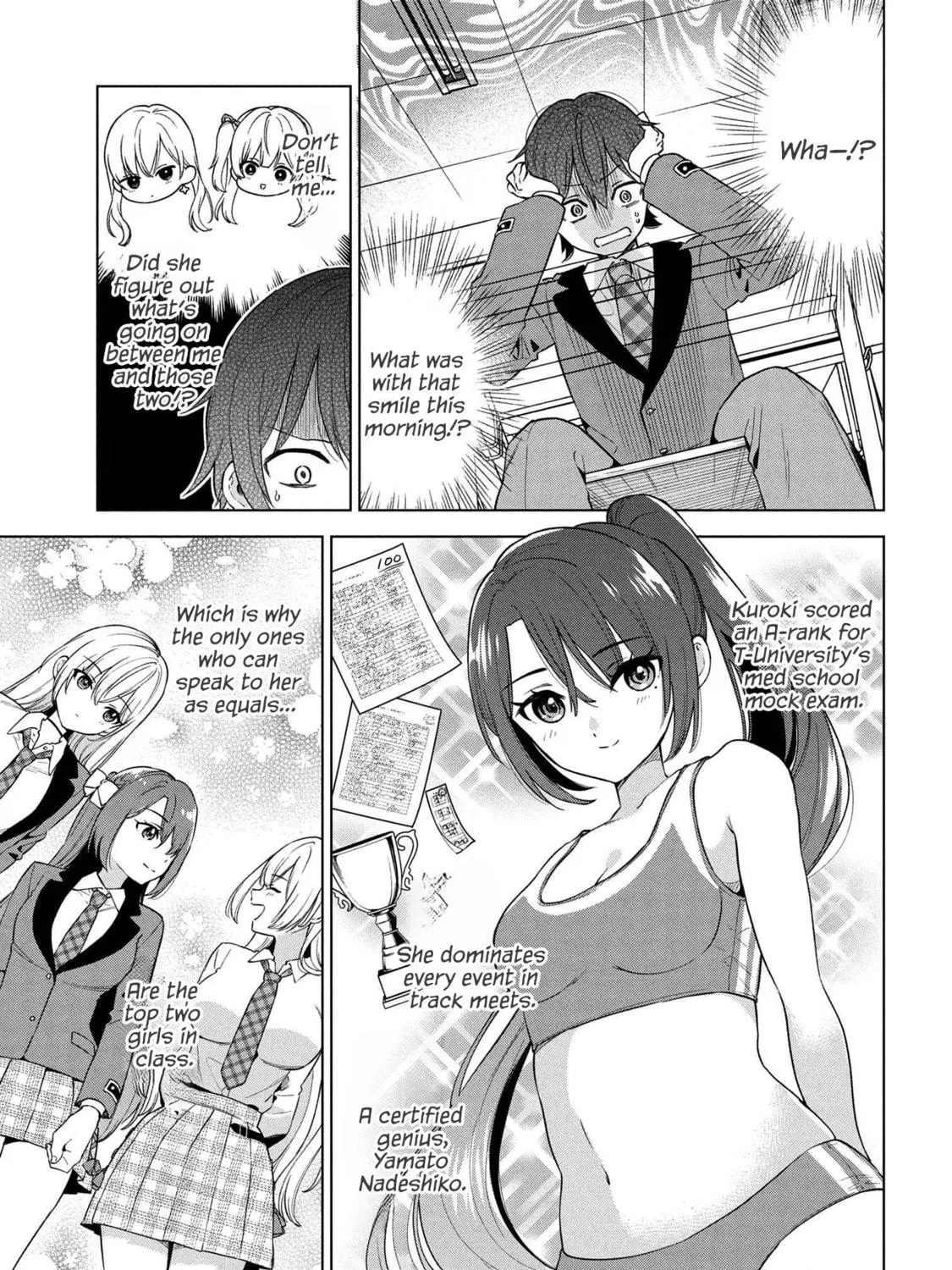 When the Introverted Me Got Surrounded by S-Tier Beauties After a Seat Change, a Secret Relationship Began Chapter 3 page 9 - 