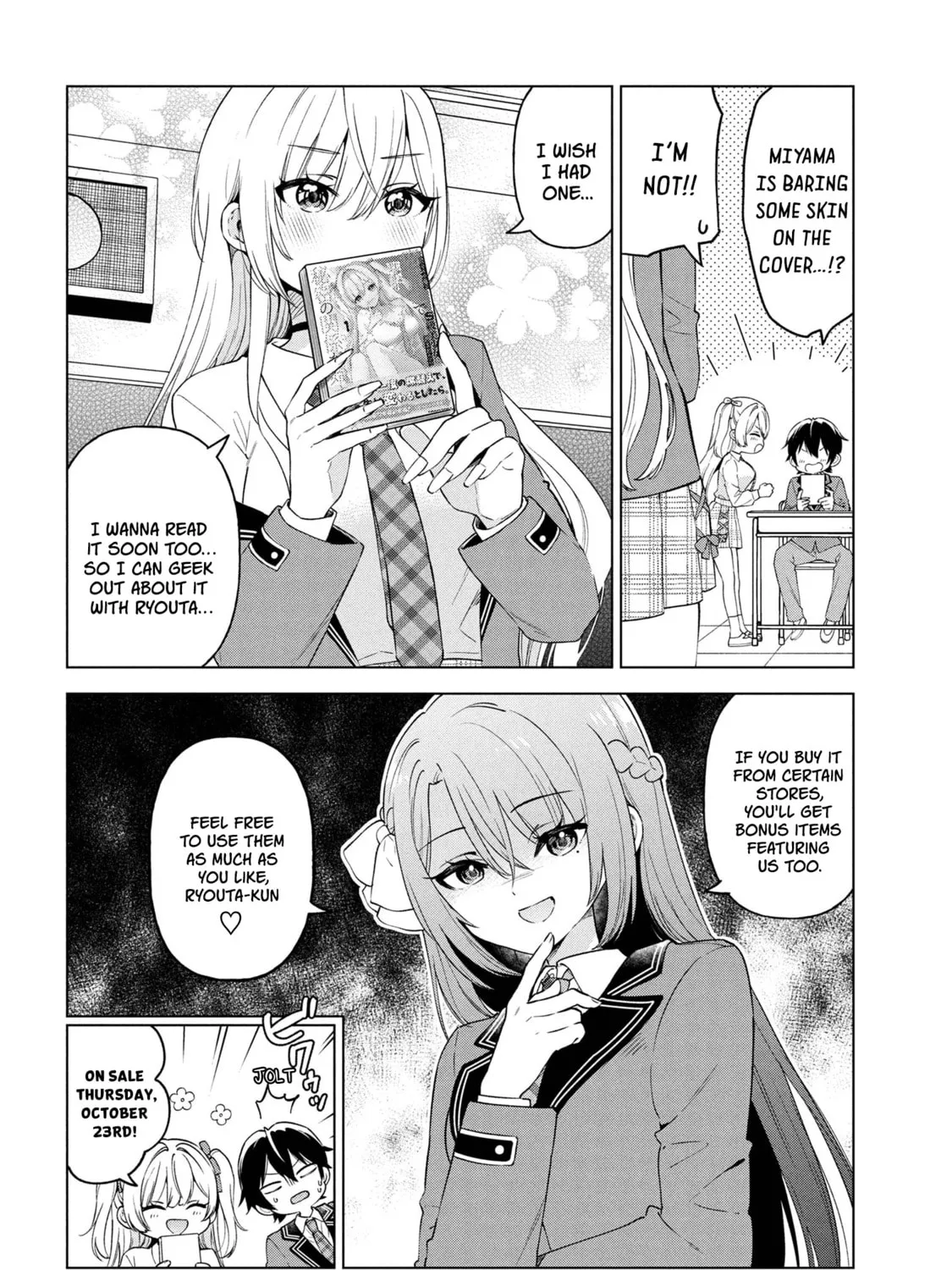 When the Introverted Me Got Surrounded by S-Tier Beauties After a Seat Change, a Secret Relationship Began Chapter 4.1 page 3 - 