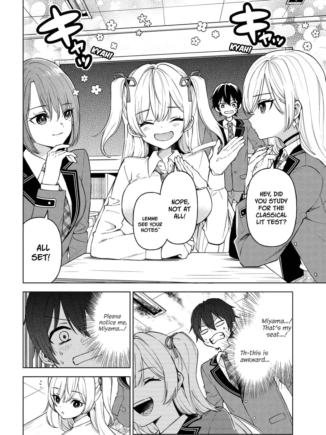 When the Introverted Me Got Surrounded by S-Tier Beauties After a Seat Change, a Secret Relationship Began Chapter 4 page 43 - 