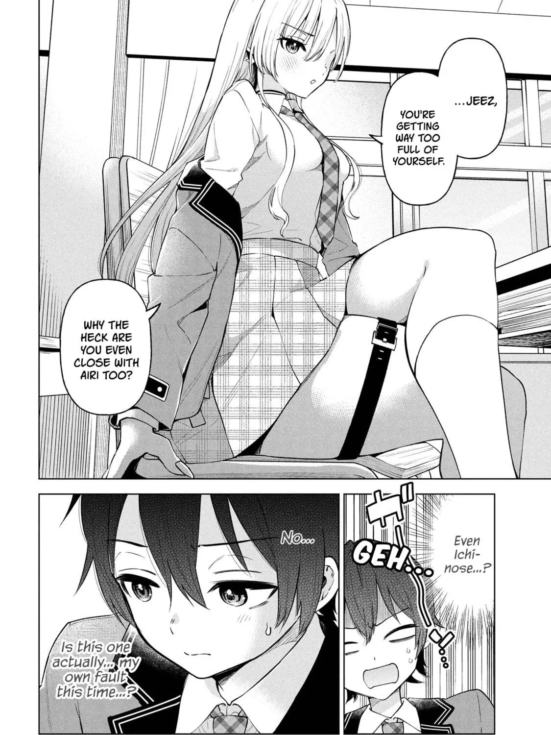 When the Introverted Me Got Surrounded by S-Tier Beauties After a Seat Change, a Secret Relationship Began Chapter 4 page 59 - 