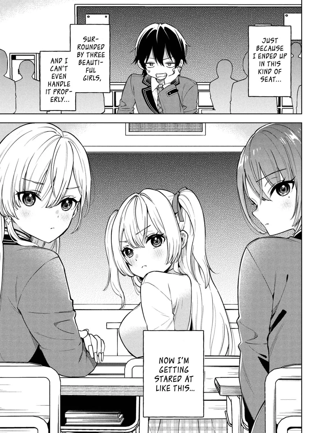 When the Introverted Me Got Surrounded by S-Tier Beauties After a Seat Change, a Secret Relationship Began Chapter 4 page 61 - 